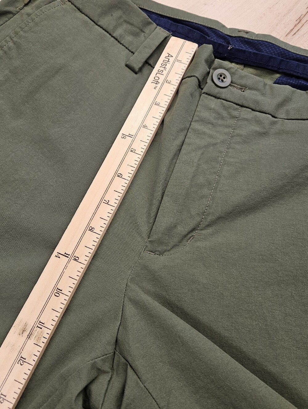 Vineyard Vines OTG Pants Mens 34x32 Green On the Go Performance Chino Golf Beach - Picture 7 of 8